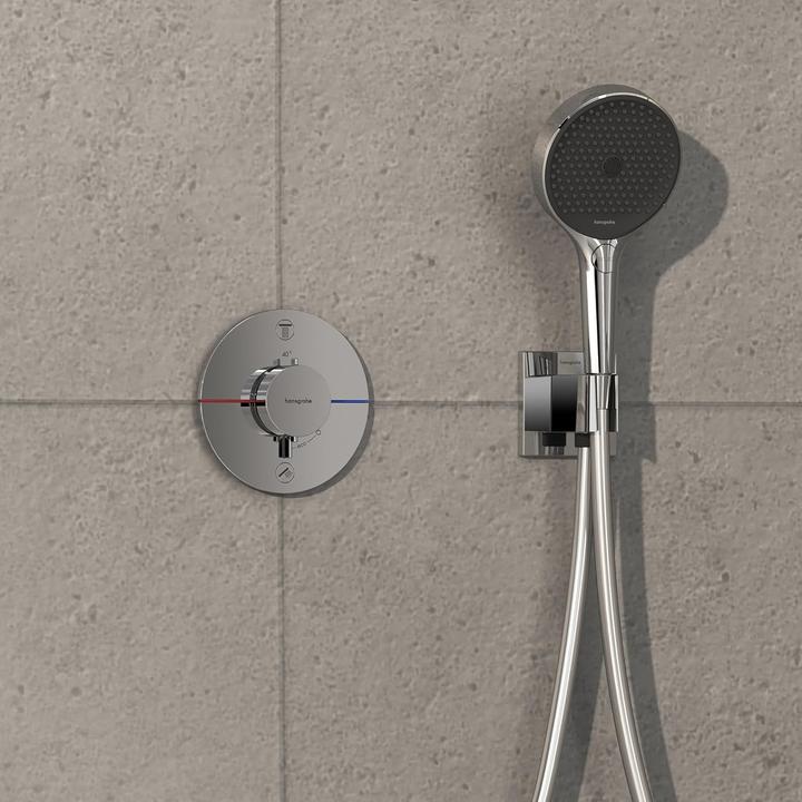 Produktbild hansgrohe HG Thermostat ShowerSelect Comfort S UP, Fertigset 2 Verbraucher verchromt