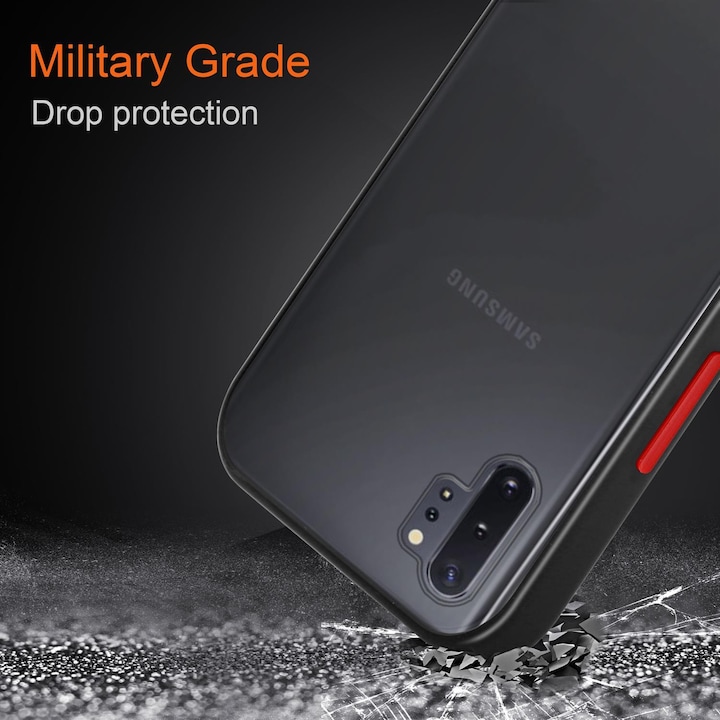 Produktbild Cadorabo Hybrid Matt Cover (Samsung Galaxy Note 10 Pro, Samsung Galaxy Note 10 Plus)