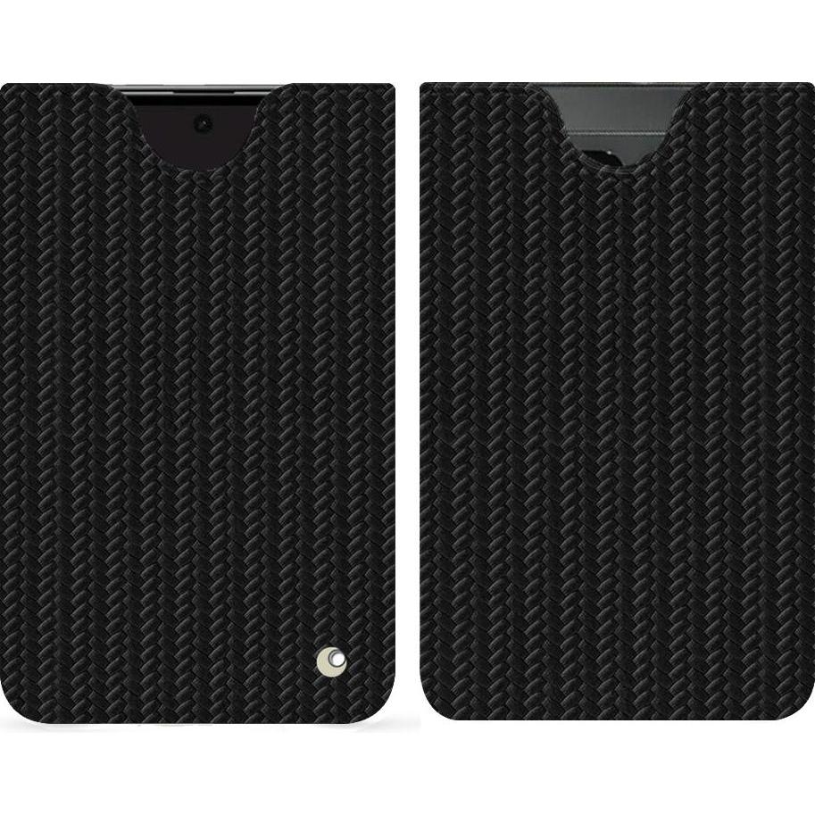 Noreve Lederschutzhülle (Google Pixel Fold), Smartphone Hülle, Schwarz