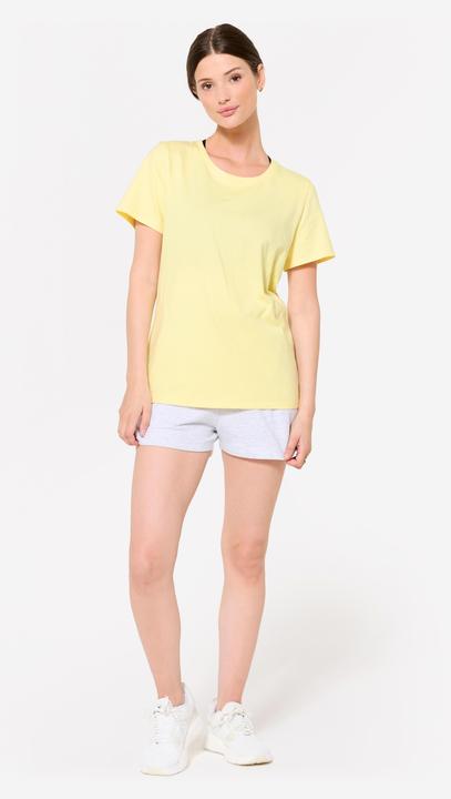 Produktbild Domyos T-Shirt Damen - pastellgelb (M)