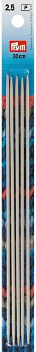 Actual product image Prym Stocking knitting needles, grey 2.50 mm, 20 cm
