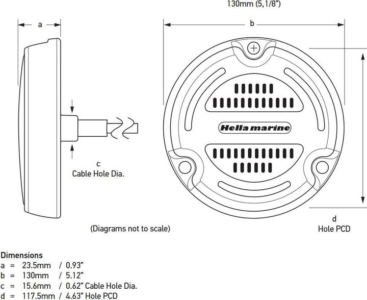 Image du produit Hella Apelo A3 blanc/bleu