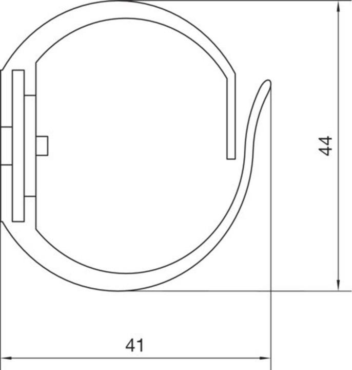 Immagine prodotto Hager Canalina portacavi circolare flessibile (Tubazione, 500 mm)