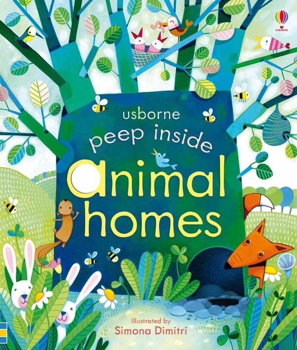 Produktbild Peep Inside Animal Homes (Englisch, Anna Milbourne, Simona Dimitri, 2014)