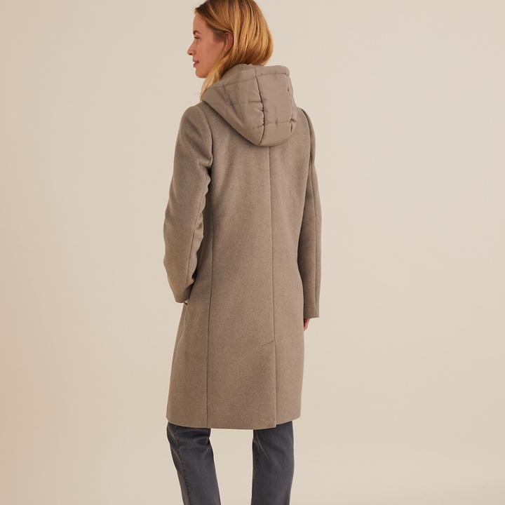 Actual product image Anne Weyburn Wintermantel mit abnehmbarer Kapuze