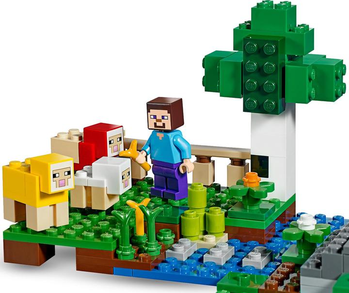 Produktbild LEGO Die Schaffarm (21153, LEGO Minecraft)