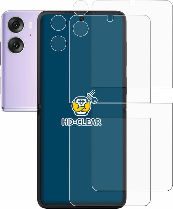 Immagine prodotto BROTECT Pellicola Trasparente (2 Pezzo/i, Oppo Find N2 Flip)