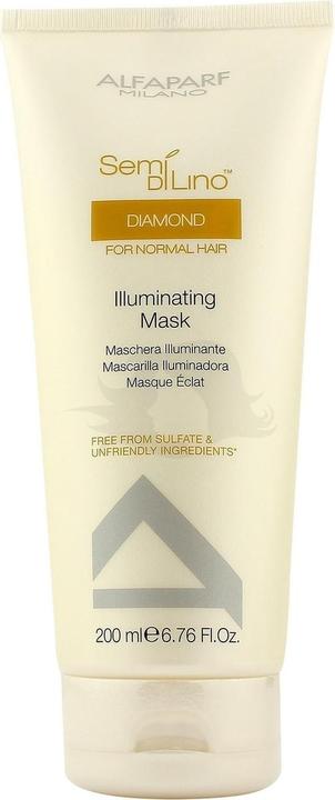 Actual product image Alfaparf Diamond Illuminating Mask 200ml with Linen Seeds (200 ml)