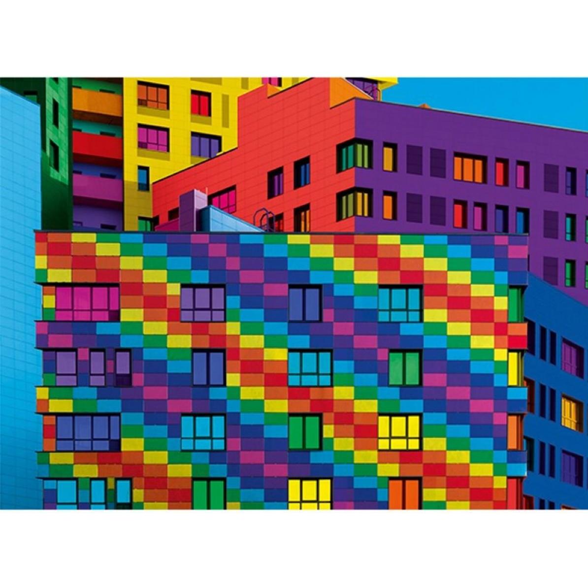 Thumbnail - Clementoni Puzzle Squares Colorboom g (500 Teile)