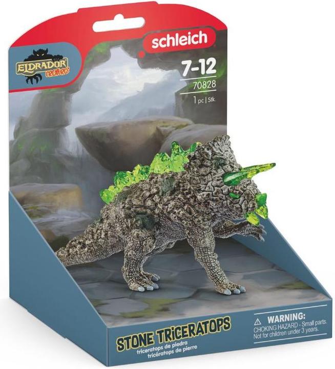 Actual product image Schleich Steintriceratops