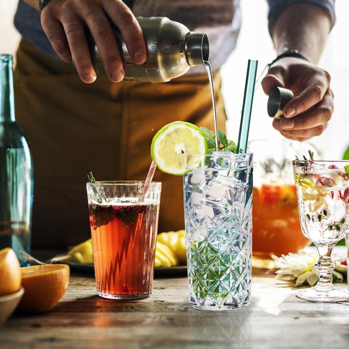 Produktbild Relaxdays 6x Longdrinkgläser (0.33 l, 6 x)