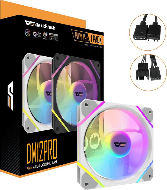 Darkflash Tech Ventilador Darkflash Dm12 Pro Blanco