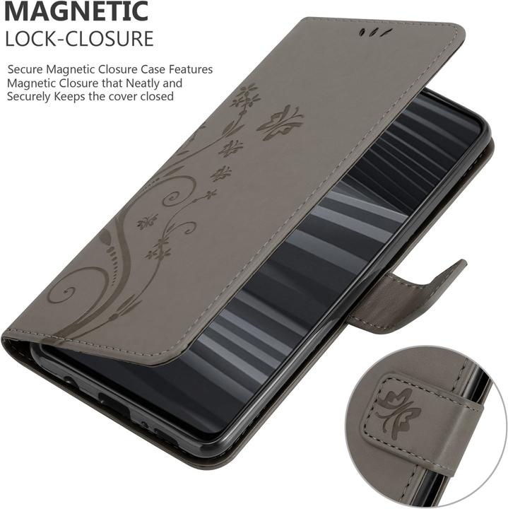 Image du produit Cadorabo Housse Flower Book pour Realme GT 2 / GT Neo 2 (Realme GT 2, Realme GT Neo 2)