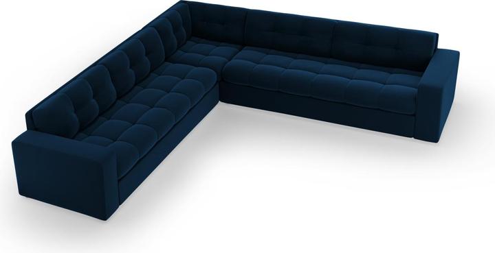 Immagine prodotto CXL by Christian Lacroix Divano angolare simmetrico in velluto, "Yohan", 5 posti, 236x236x72 Realizzato in Europa (Divano ad angolo)