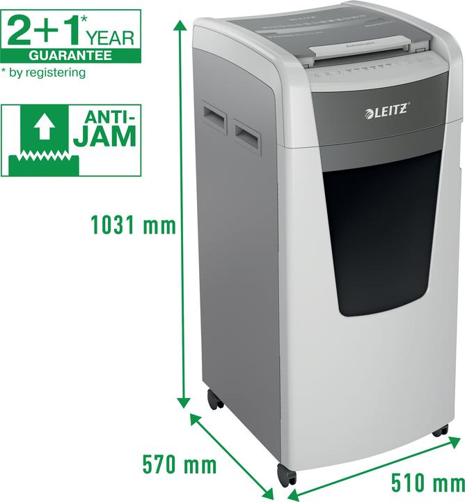 Actual product image Leitz Shredder IQ Autofeed Office Pro 600 P5 (Microcut)