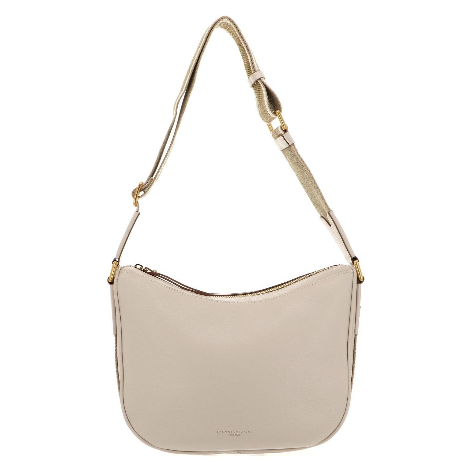Gianni Chiarini, Damen, Handtasche, Armonica Crossbody Bag, Beige