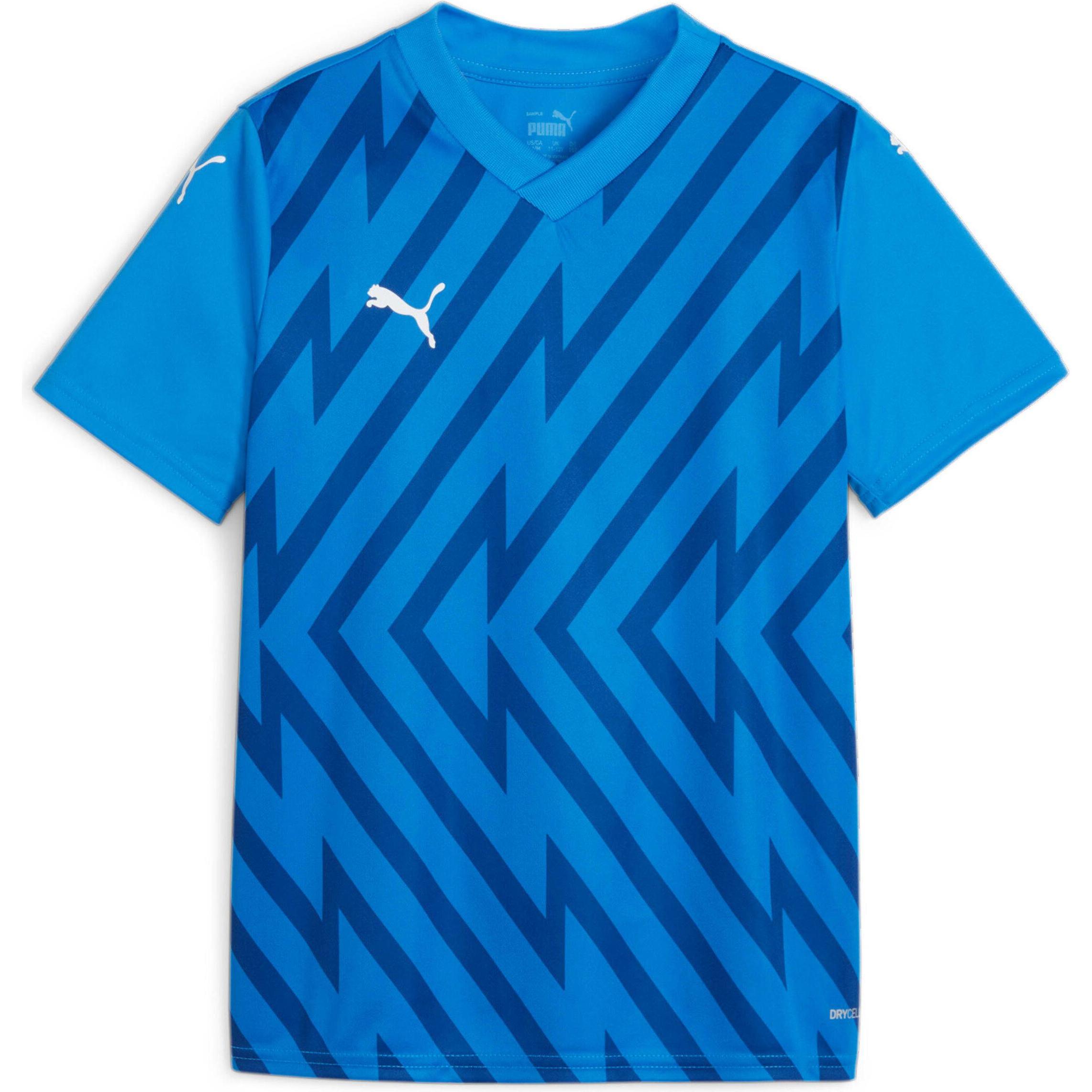 Puma, Jungen, Sportshirt, teamGLORY Jersey Jr (152), Blau, 152