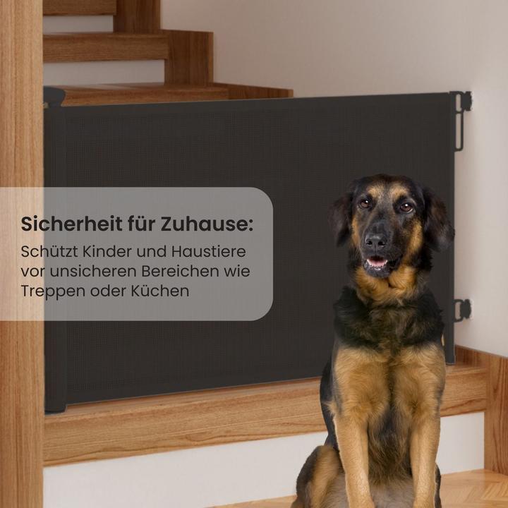 Produktbild Hermex Absperrgitter Schutzgitter Tür-Barriere Treppenschutzgitter (20 cm)