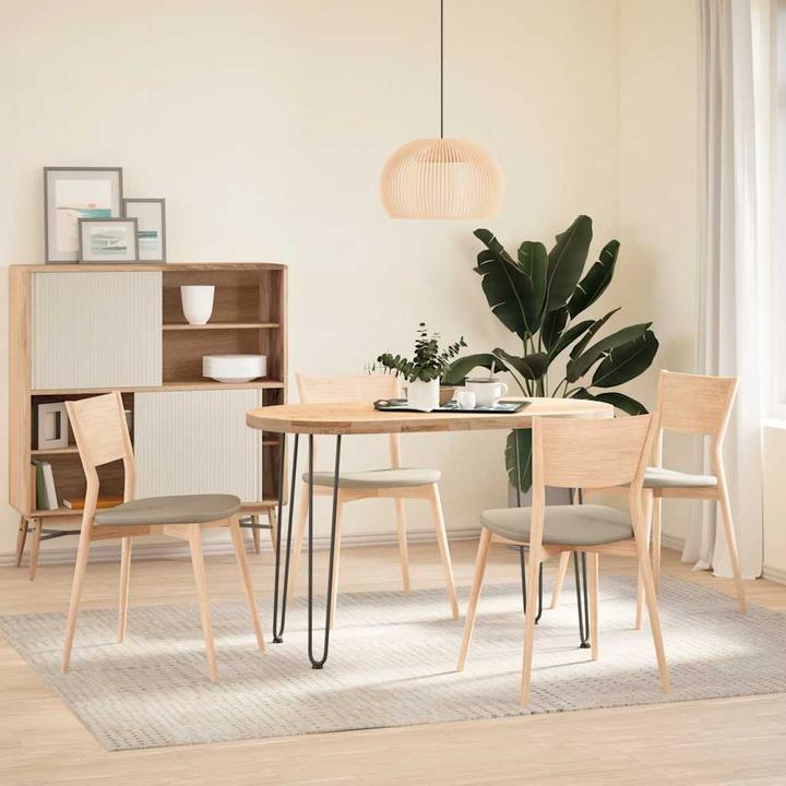 Produktbild VidaXL Haarnadelbeine 4 Stk. Anthrazit 72 cm Massivstahl Hairpin Tischbein