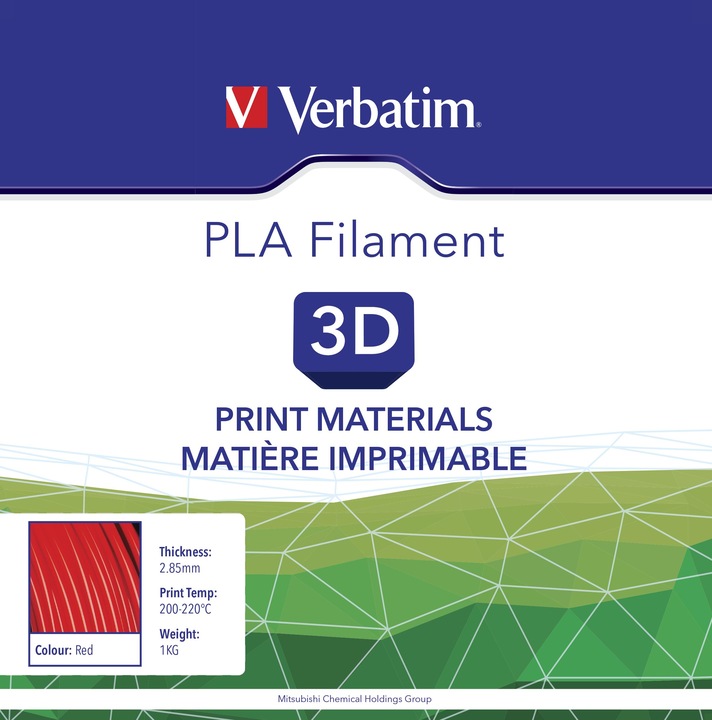 Produktbild Verbatim Filament (PLA, 2.85 mm, 1000 g, Rot)