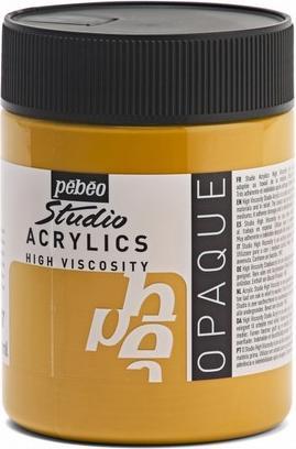 Produktbild Pebeo Studio Acrylics feine Acrylfarben (Lichter Ocker, 500 ml)