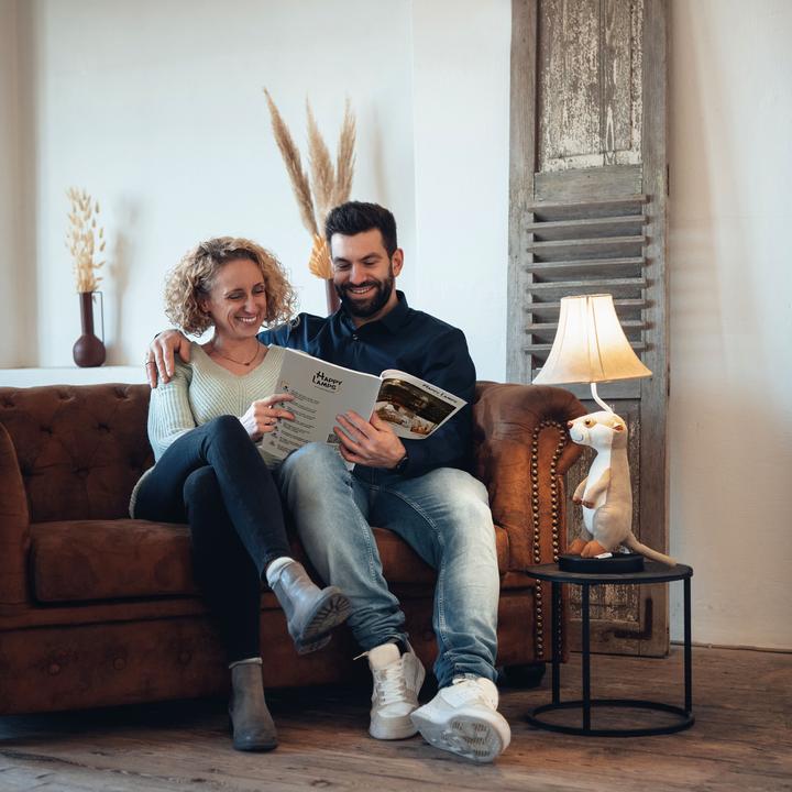 Actual product image Happy Lamps Eddie the meerkat (470 lm)