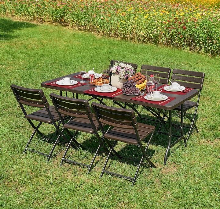 Produktbild Garden Pleasure Garten Klapptisch Tarent (180 x 74.50 x 73 cm)