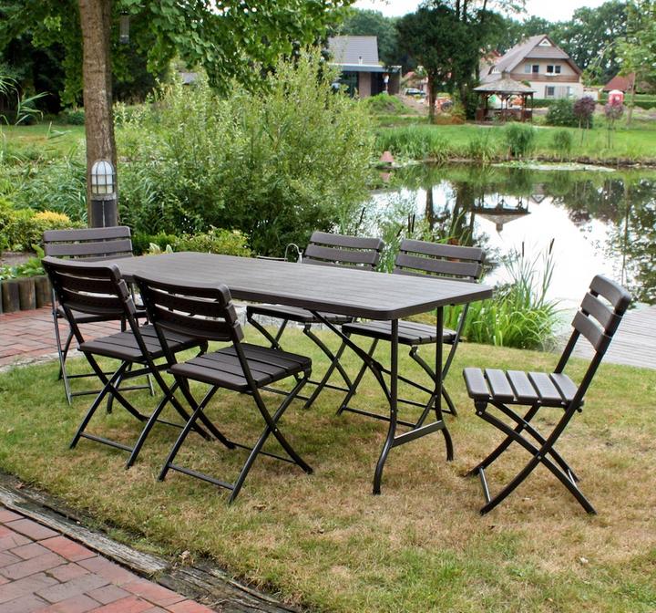 Produktbild Garden Pleasure Garten Klapptisch Tarent (180 x 74.50 x 73 cm)