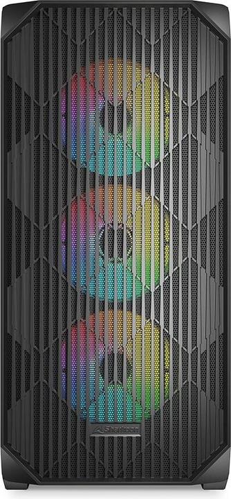 Produktbild Sharkoon AK3 RGB Black ATX (schwarz) (mATX, Mini-ITX, ATX)
