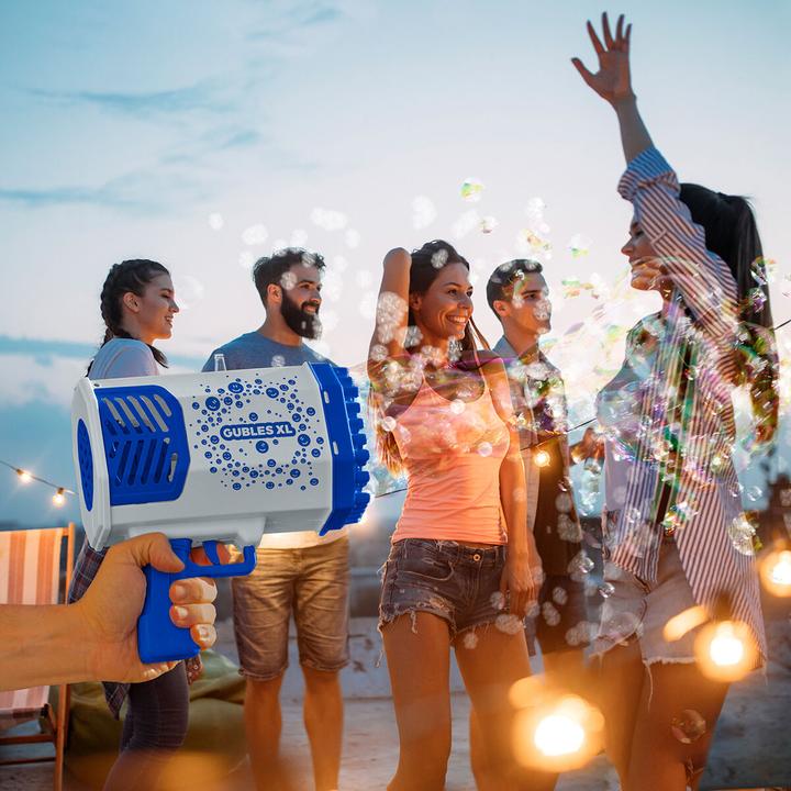 Actual product image InnovaGoods Giant bubble gun with LED Gubles XL