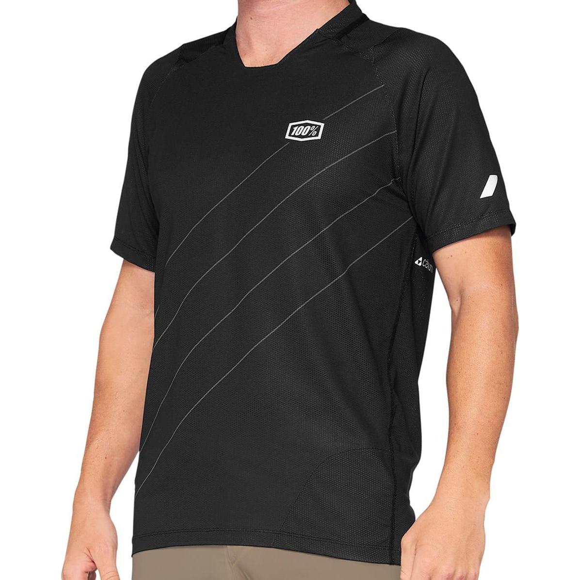 100%, Herren, Velotrikot, Celium Enduro/Trail (L), Grau, L