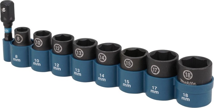 Image du produit Makita Jeu de douilles 9 pièces 3/8