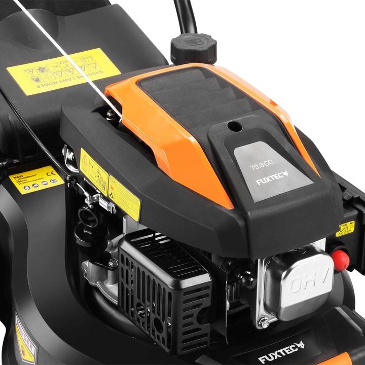 Actual product image Fuxtec FUXTEC-Bundle Benzin Rasenmäher FX-RM4180 & Benzin Motorsense FX-MS125 (Petrol)
