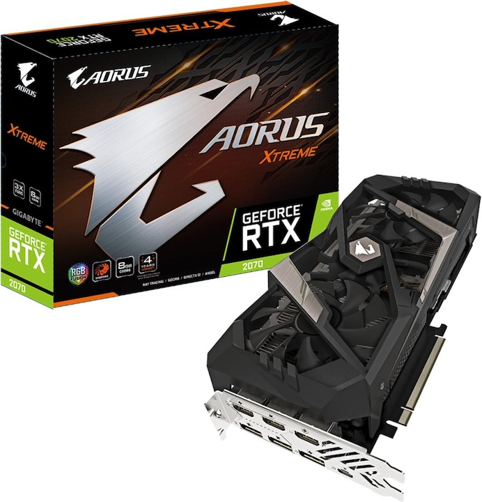 Produktbild Gigabyte Aorus GeForce RTX 2070 Xtreme (8 GB)