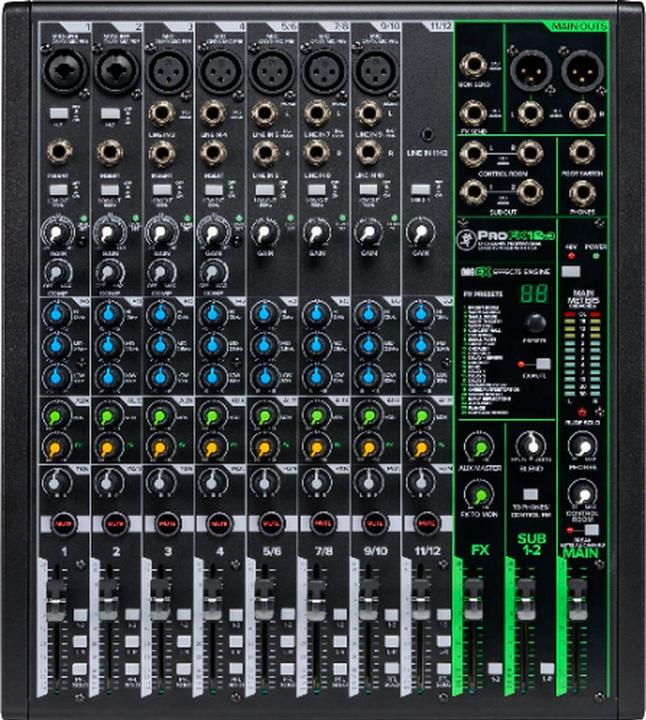 Immagine prodotto Mackie ProFX12v3 (Mixer da studio e live)
