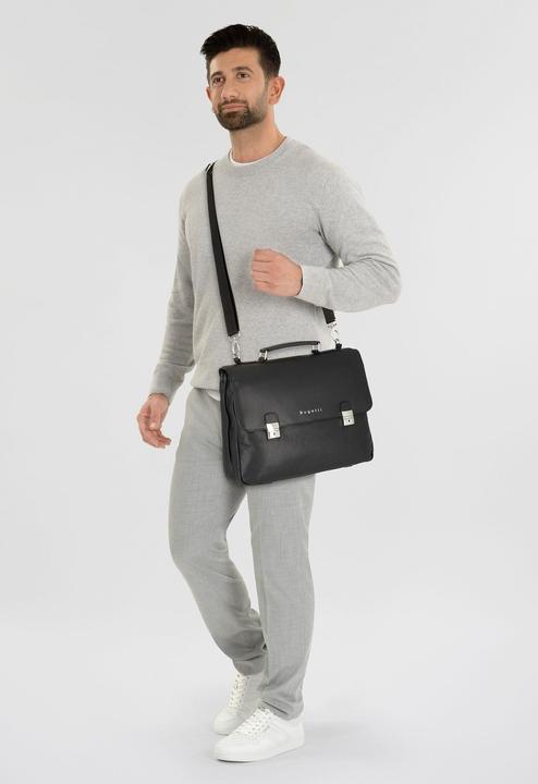 Produktbild Bugatti Valencia Aktentaschen Messenger Leder 40 cm Laptopfach (17")