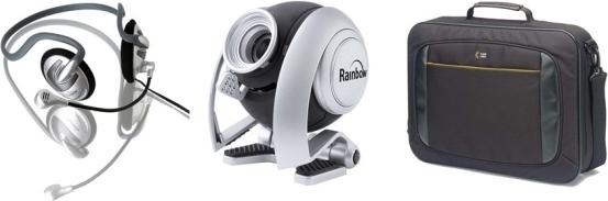 Image du produit Caselogic Attache, webcam et casque. 15.4"
