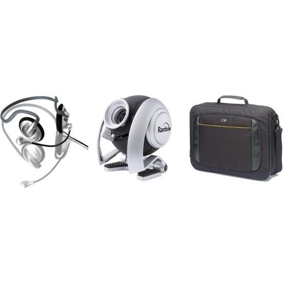 Caselogic Attache, Webcam and Headset. 15.4", Notebooktasche