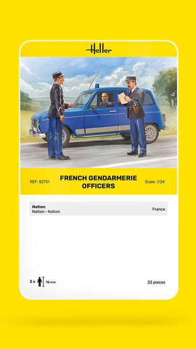 Image du produit Heller Officiers de police français