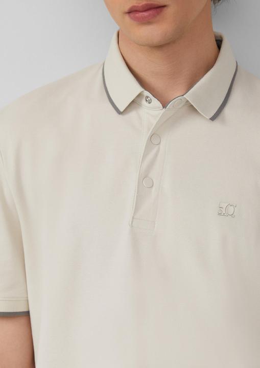 Produktbild S.Oliver Polo-Shirt Sportives Piqué-Poloshirt mit Kontrast-Details (XXL)