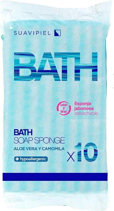 Image du produit Suavipiel Éponge jetable Impregnée - Pack de 10