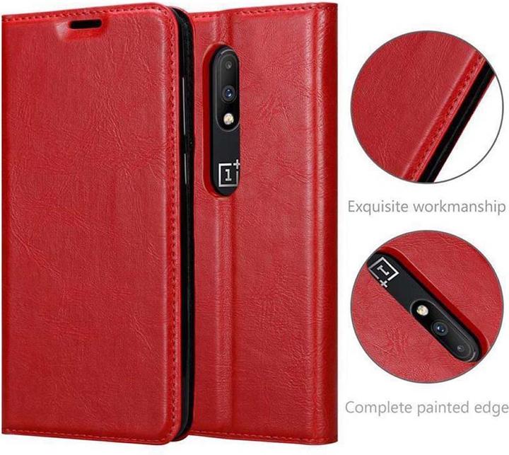 Actual product image Cadorabo Book Invisible Magnet Cover (OnePlus 7)