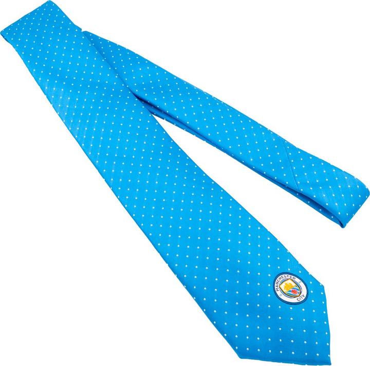 Actual product image Manchester City FC Unisex Adult Patterned Tie