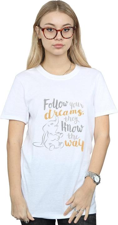 Image du produit Disney - T-shirt DUMBO FOLLOW YOUR DREAM - Femme (M)