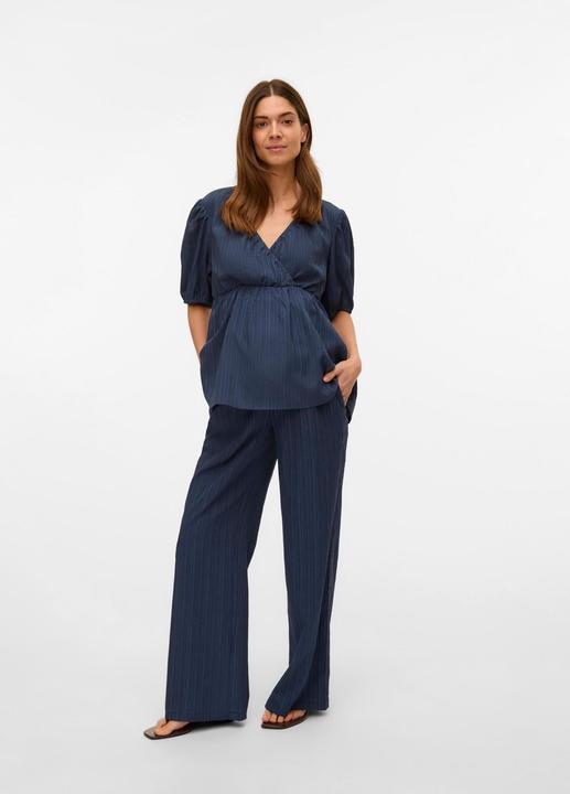Produktbild Mamalicious Normal geschnitten Rundhals Top Bluse (M)