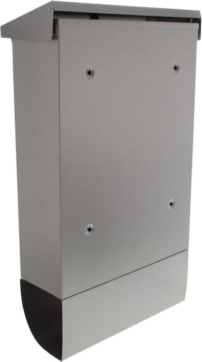 Immagine prodotto Burg Wächter Set di cassette per lettere in acciaio inox LxHxP 300/500/110 mm Oslo 37670 NI con sportello