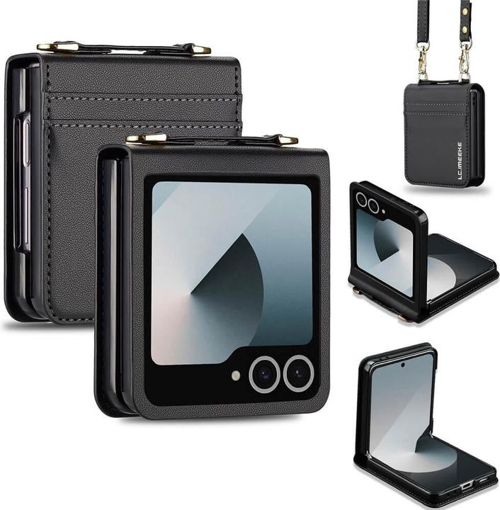 Immagine prodotto LC.Imeeke L1 Series Leder Etui Hülle (Samsung Galaxy Z Flip7)