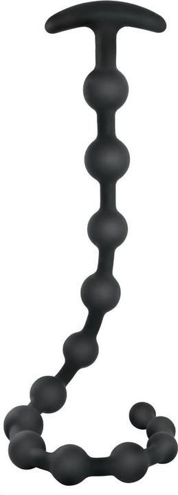 Produktbild NMC 19 inch ribbed silicone anal beads black