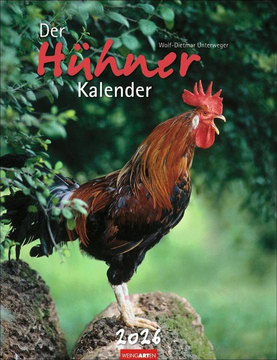 Produktbild Der Hühnerkalender 2026 (30 x 39 cm)