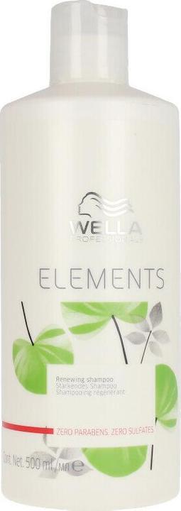 Wella Elements Renewing Shampoo (500 ml, Liquid shampoo)